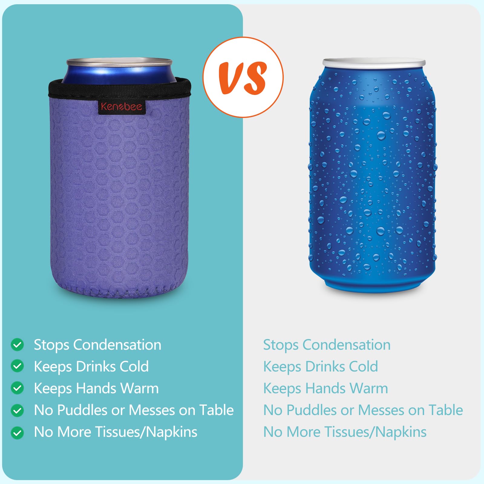 KENOBEE 6-pack sleeves are ideal for parties and gifting.