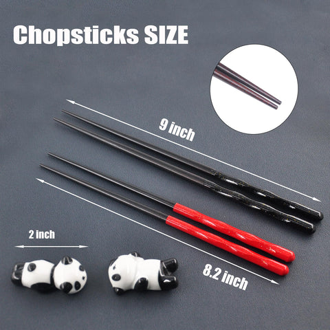 Kenpal nine-inch standard-size chopstick offers comfortable, natural grip.