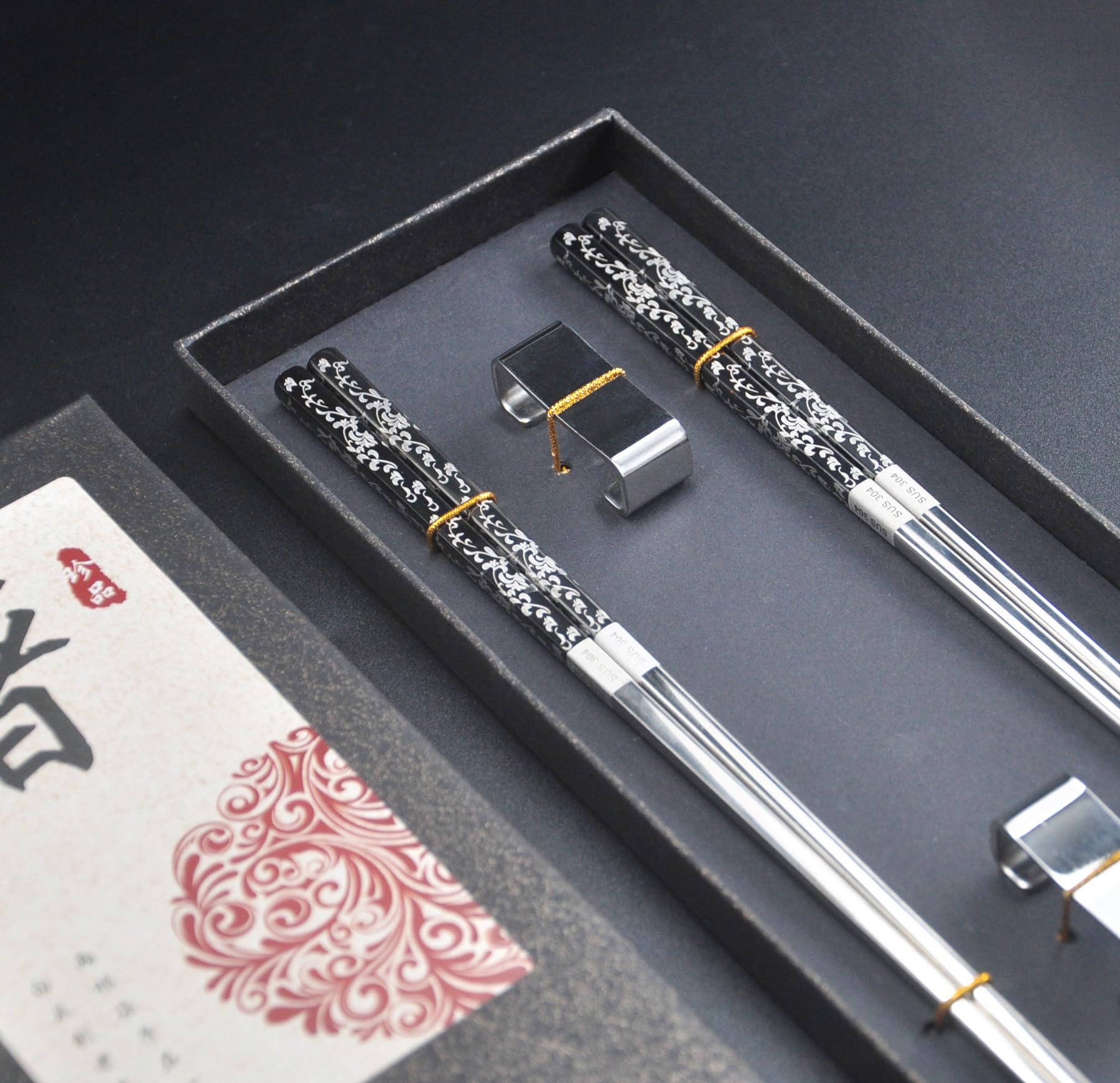 Kenpal stainless steel chopsticks ready for dishwasher cleaning after meals.