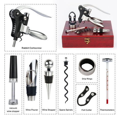KENSOSO stainless steel corkscrews offer durable, reliable use for frequent openings.