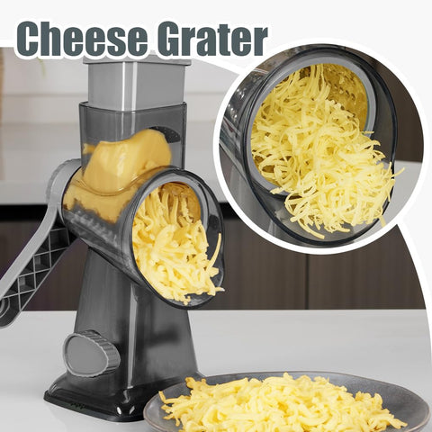 Keouke compact drum shredder helps keep the kitchen organized and clutter-free.