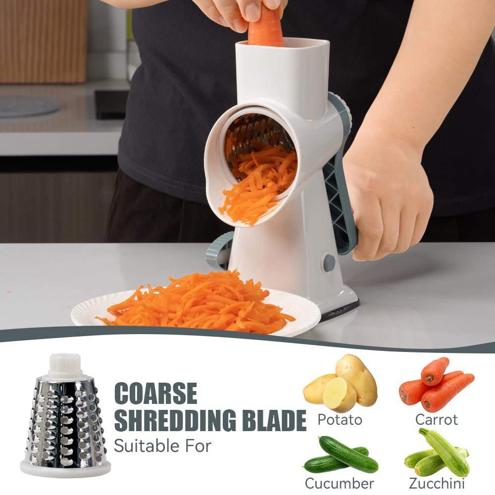 Keouke grater on a smooth surface with strong suction feet