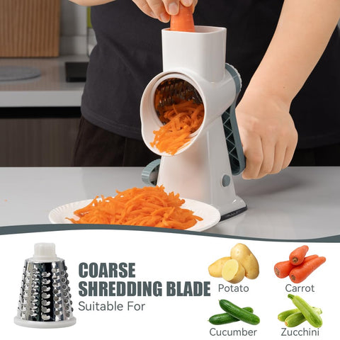 Keouke grater on a smooth surface with strong suction feet