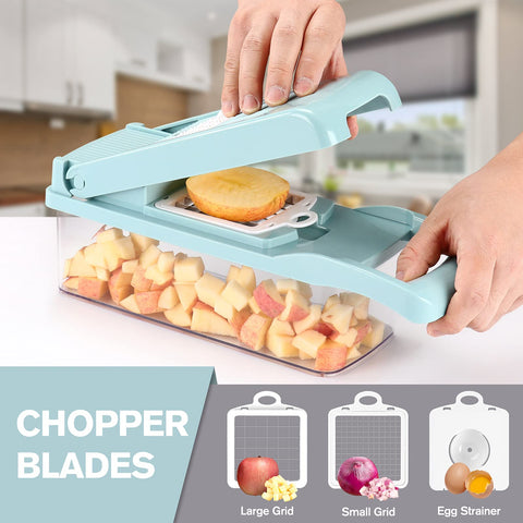 KEOUKE chopper assembled with container for compact storage