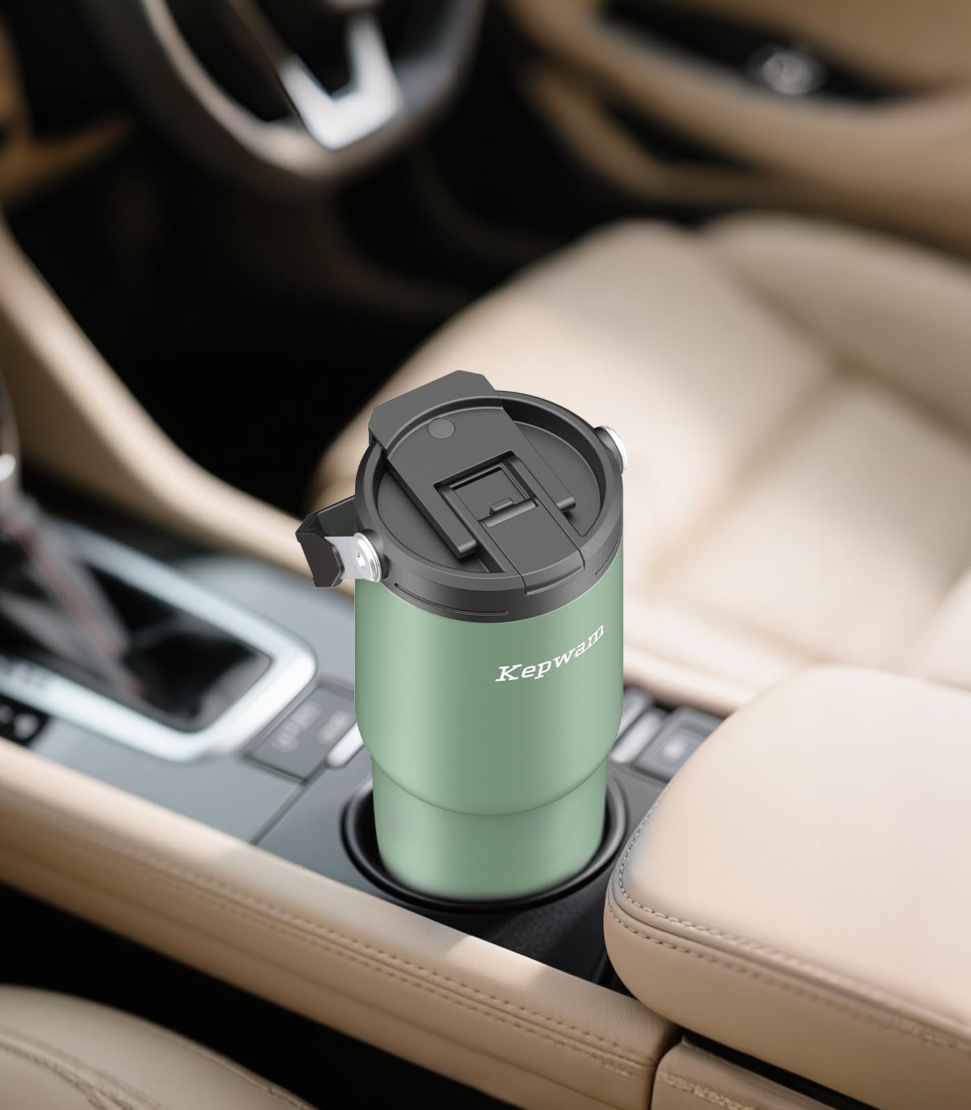 Kepwam fits most car cup holders for convenient travel