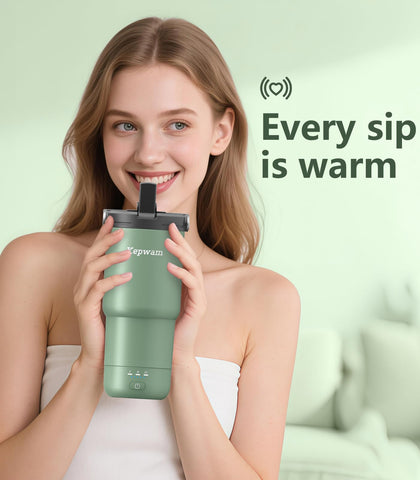Kepwam ergonomic rotating handle for easy grabbing on the move