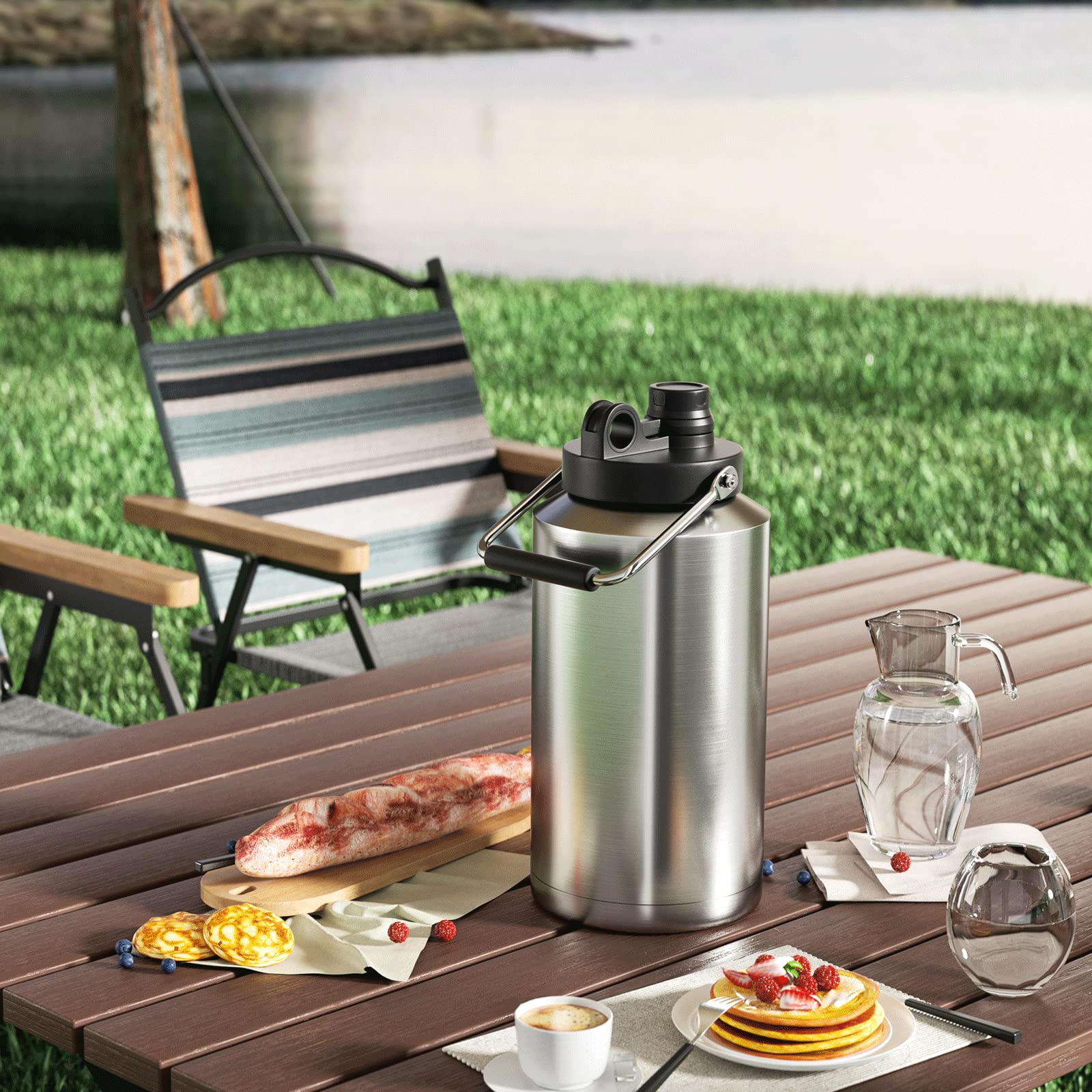 Kerilyn 18-8 stainless steel BPA-free bottle body for lasting durability