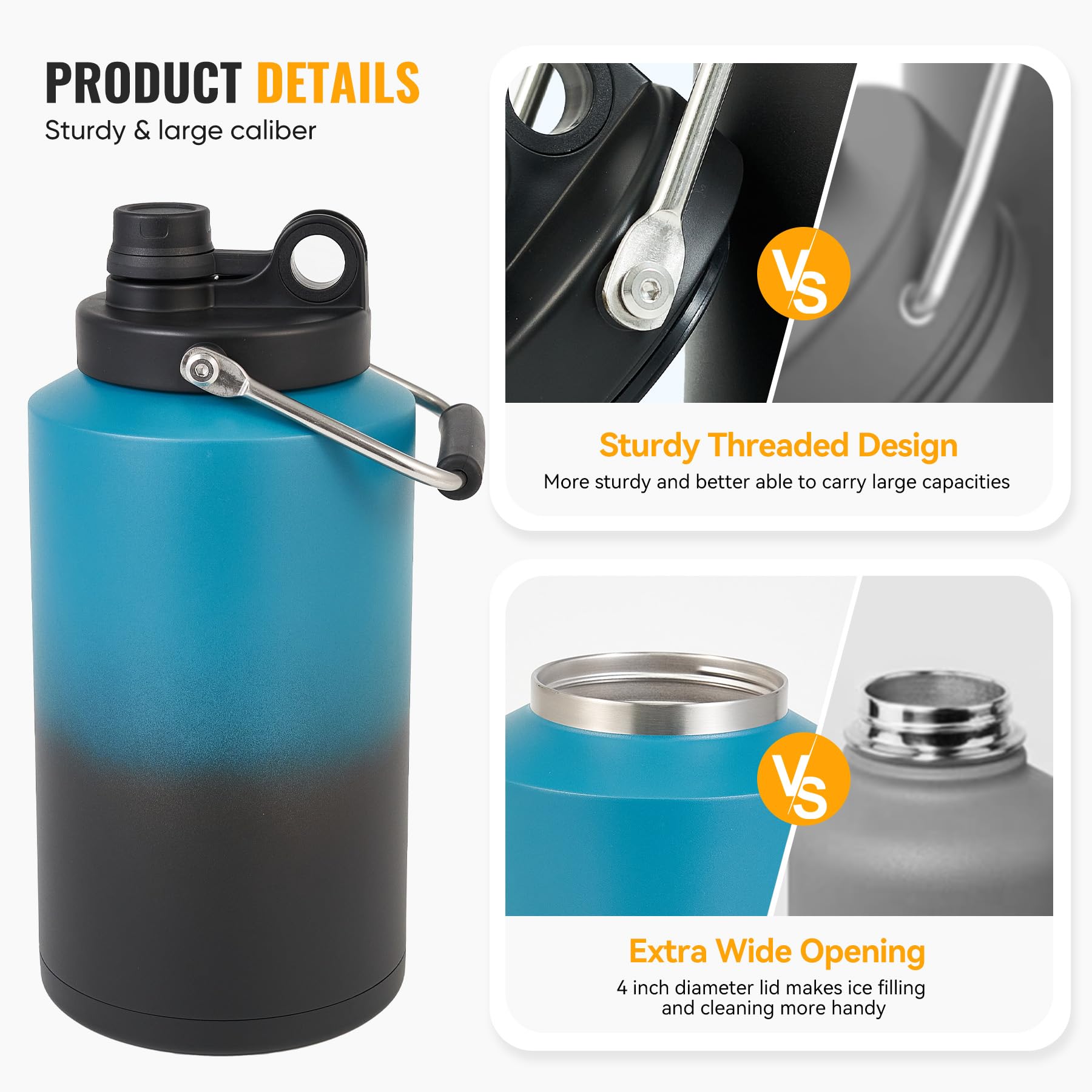 Kerilyn non-toxic materials ensure safe hydration without metallic taste.