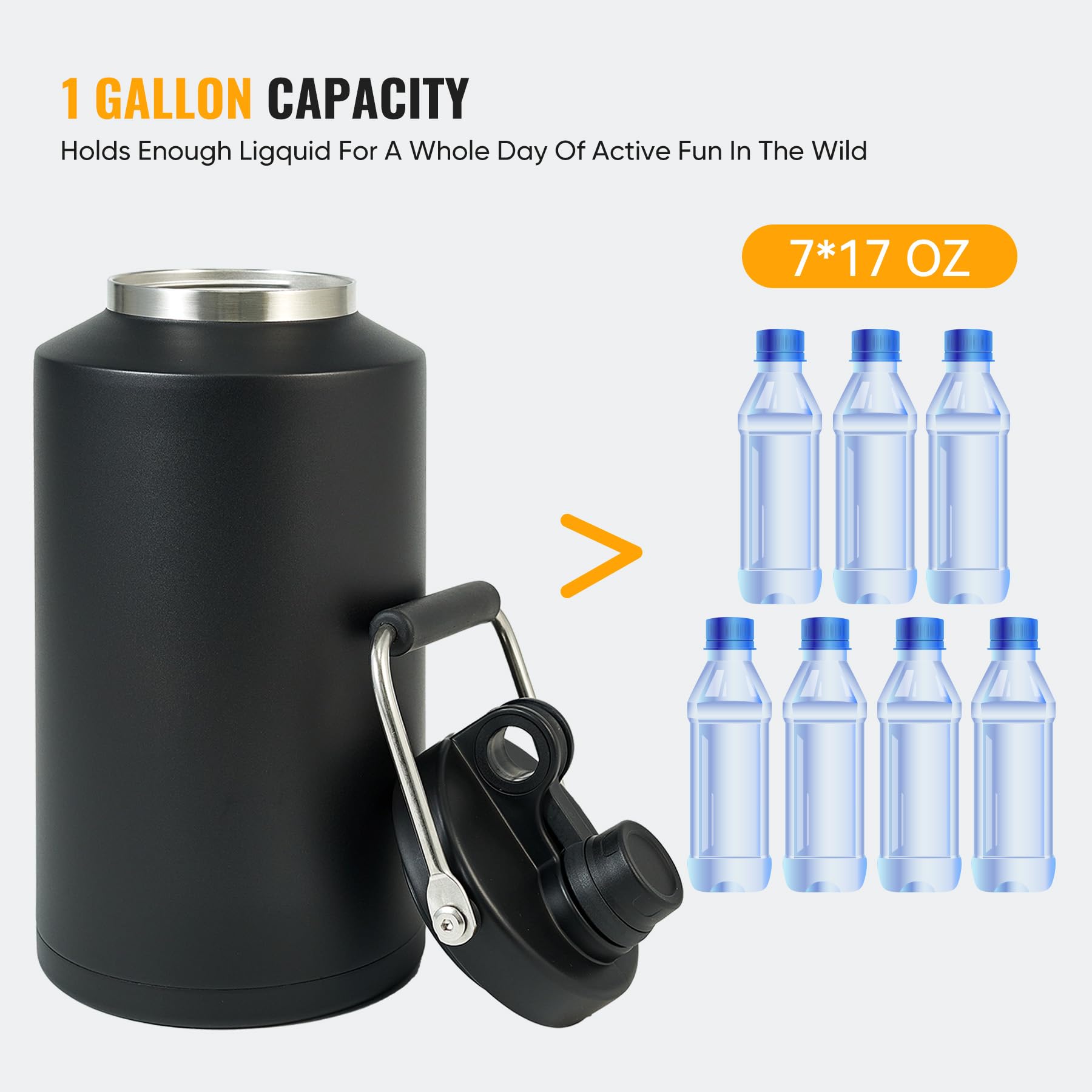Kerilyn travel-friendly jug ideal for camping and outdoor activities.