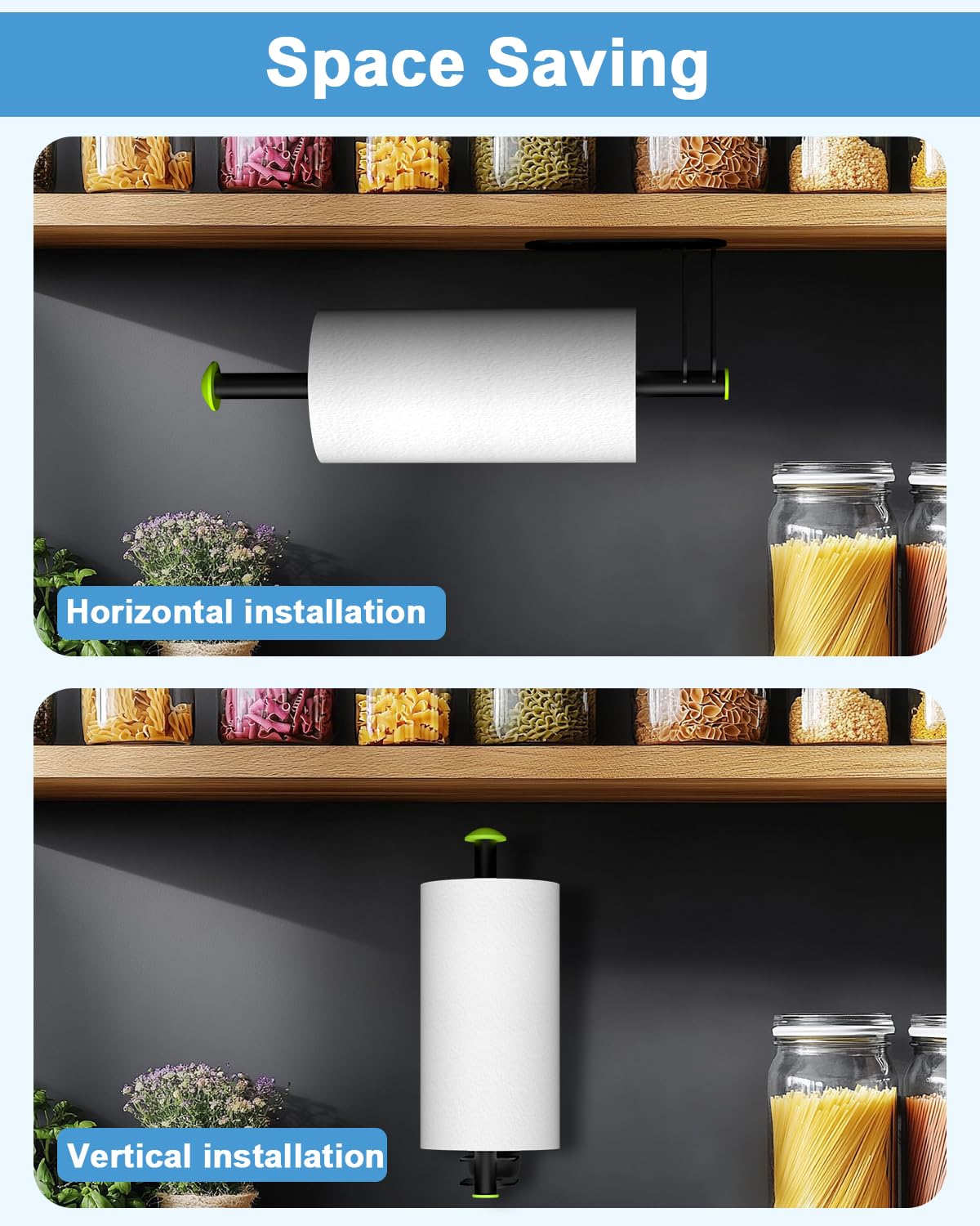 Kerisgo drilling option for rough walls enables versatile mounting.