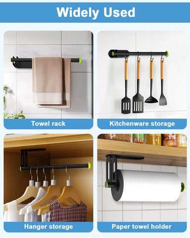 Kerisgo sturdy metal construction supports large paper rolls.