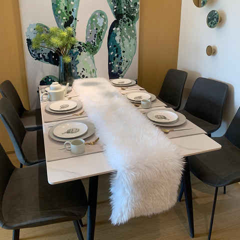 KERTFGOKU durable premium faux fur runner designed for daily use.