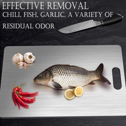 Kesefunm dual surface titanium board for separate food types