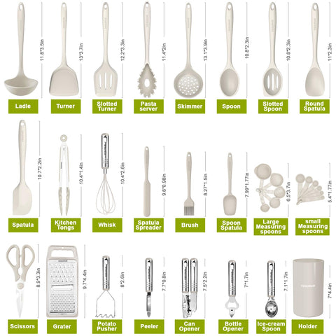 KESUPAIR utensils with skimmer, highlighting versatile tools for sauces and soups.
