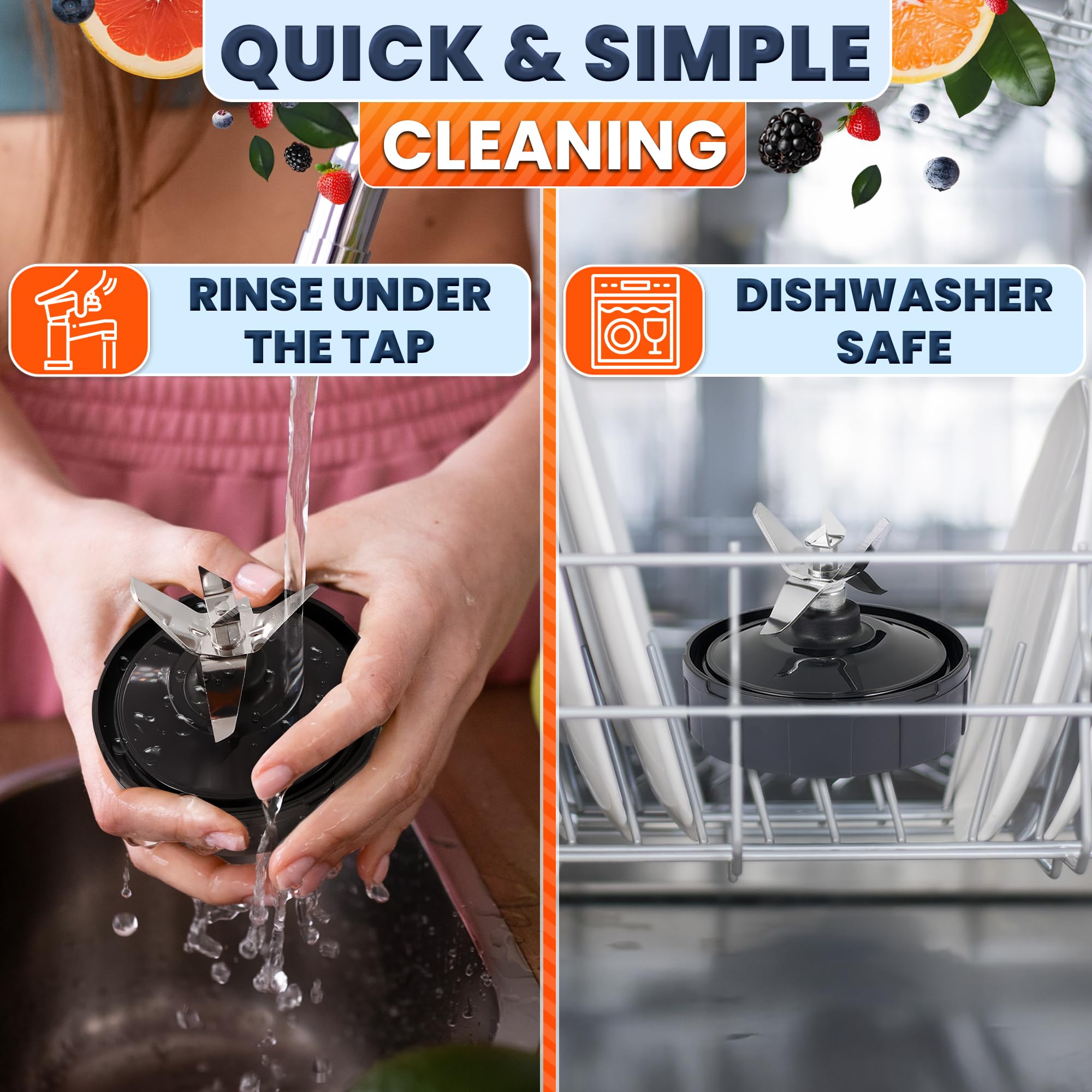 KETAR Ninja blade replacement in-use setup showing simple installation