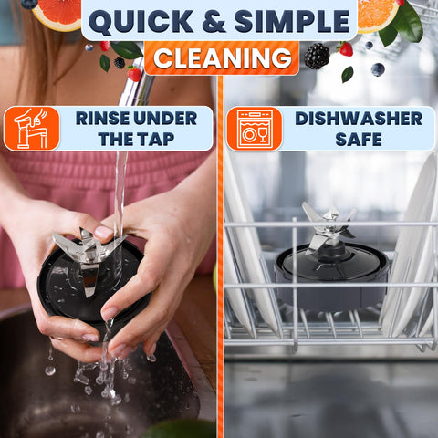 KETAR Ninja blade replacement in-use setup showing simple installation