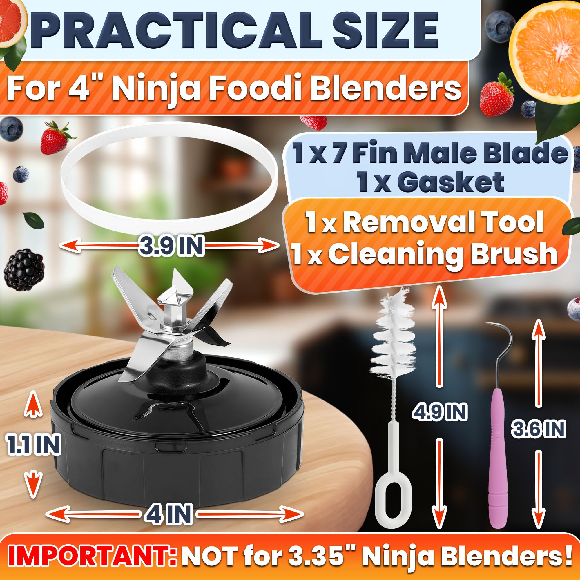 KETAR Ninja blade replacement gasket remover tool for quick maintenance