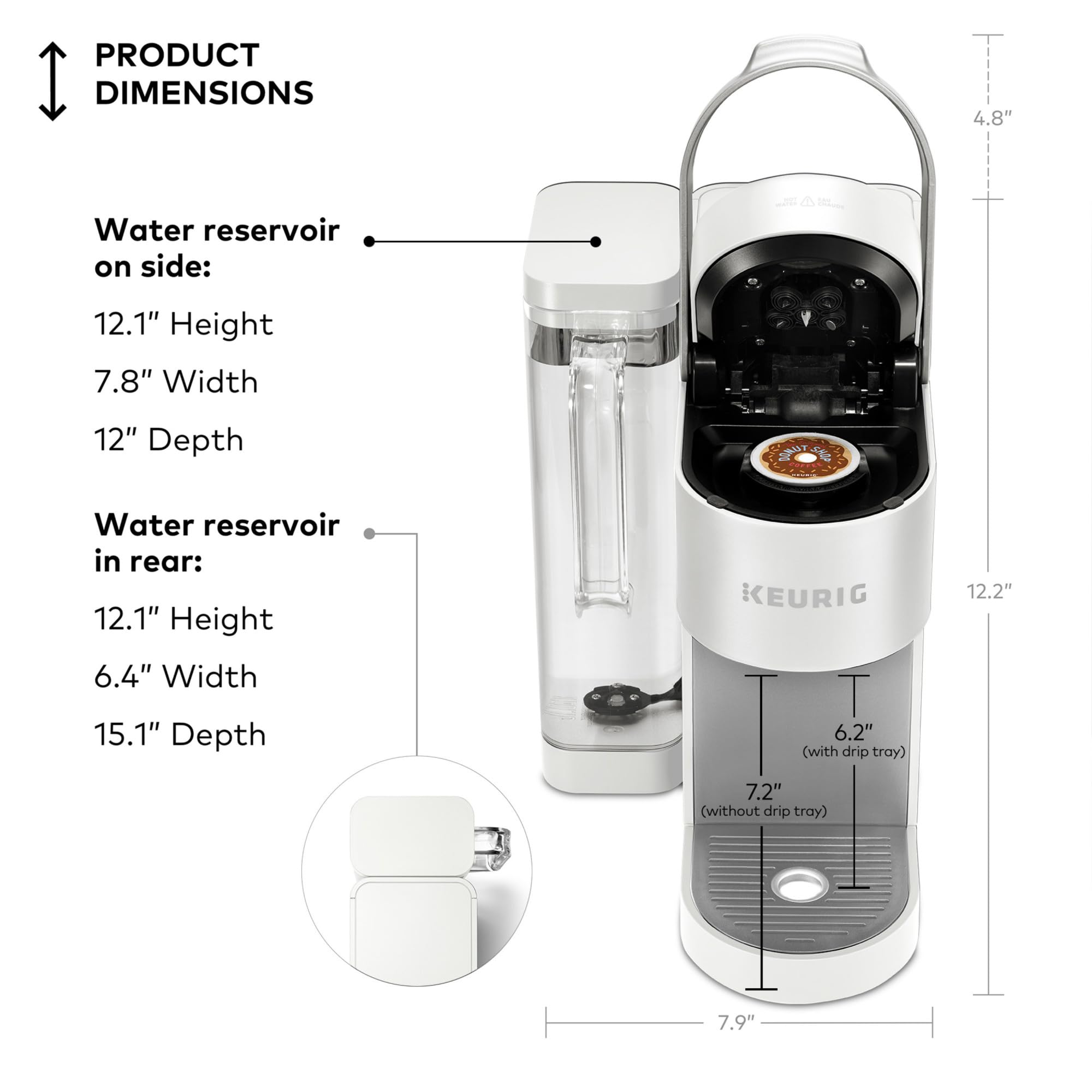 Keurig K-Supreme Back-to-Back brewing for consecutive cups