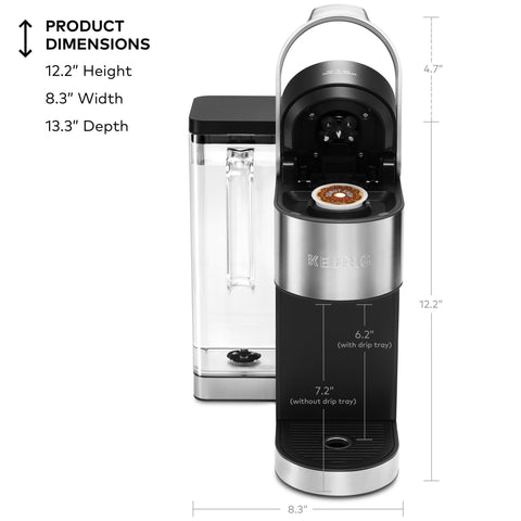 Keurig K-Supreme Plus ofrece tamaños de bebida 4 a 12 onzas para cualquier momento