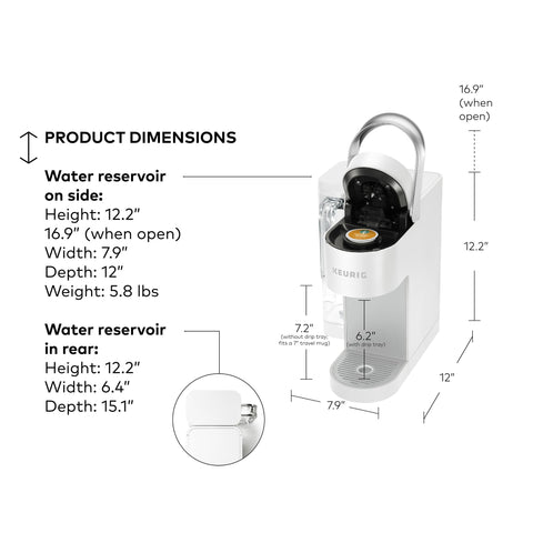 Keurig K-Supreme SMART Alexa compatibility for hands-free brewing.