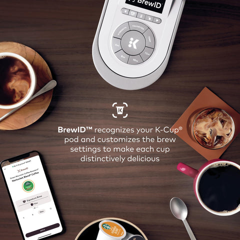 Keurig K-Supreme SMART provides an iced brew option for year-round flavor.