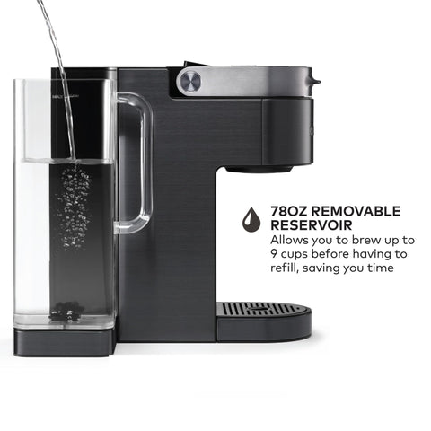 Keurig app control to save favorites and schedule brews.