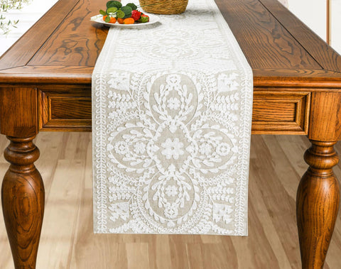 Care tips for KEVA Boho table runner to maintain fabric beauty