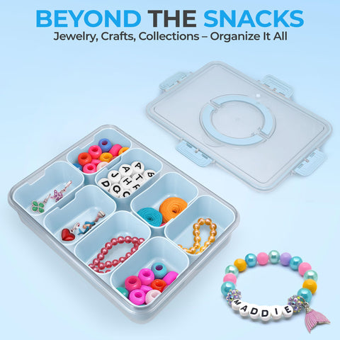 KEYVOZ Snackle Box is ideal for beach or picnic snack sessions.