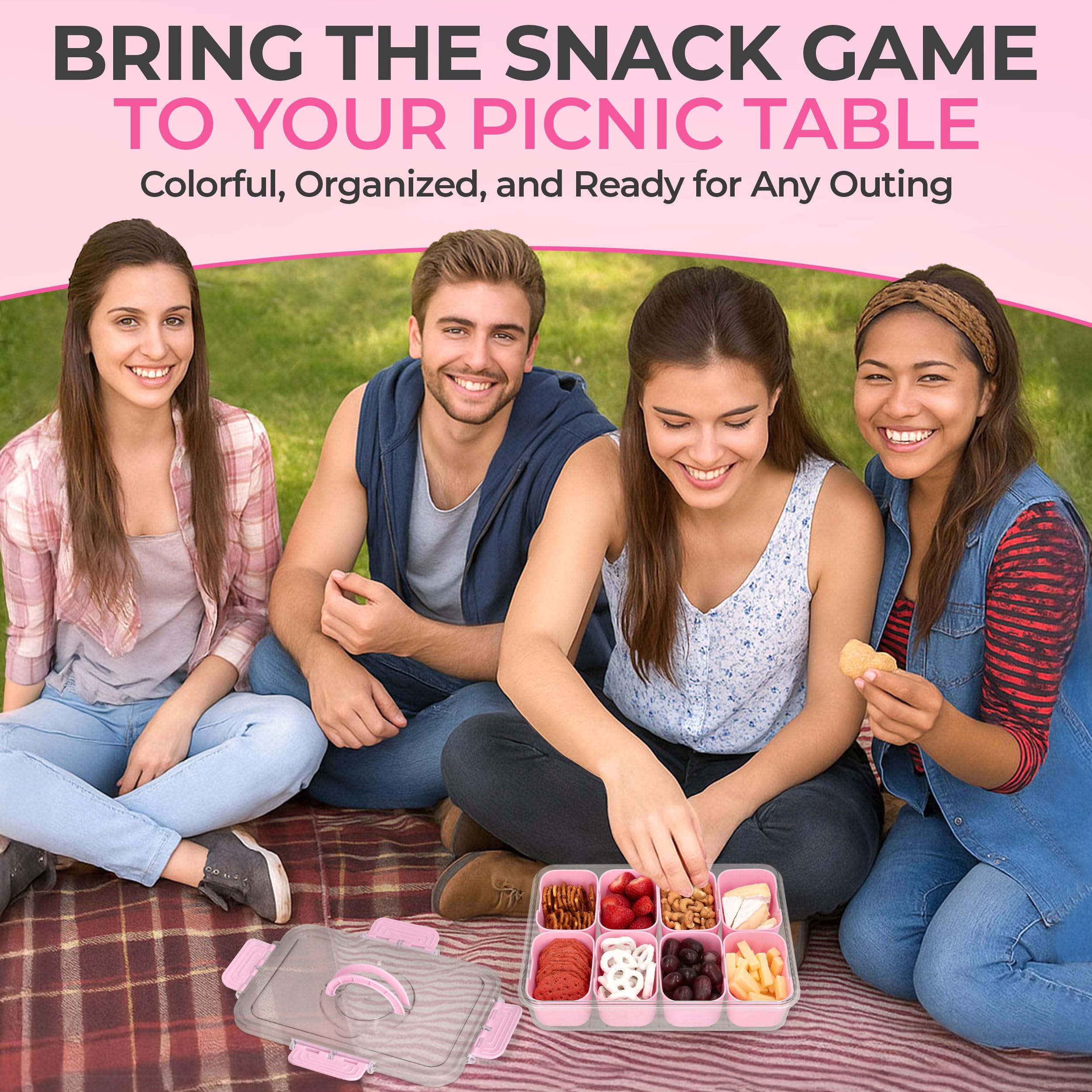 KEYVOZ Snackle Box Lightweight design enables effortless daily transport.
