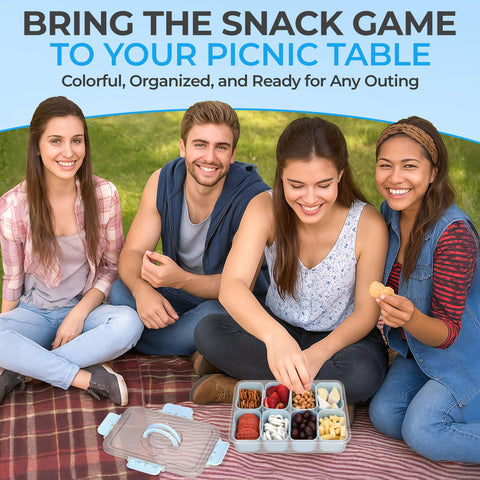 KEYVOZ Snackle Box lightweight design makes everyday transport simple.
