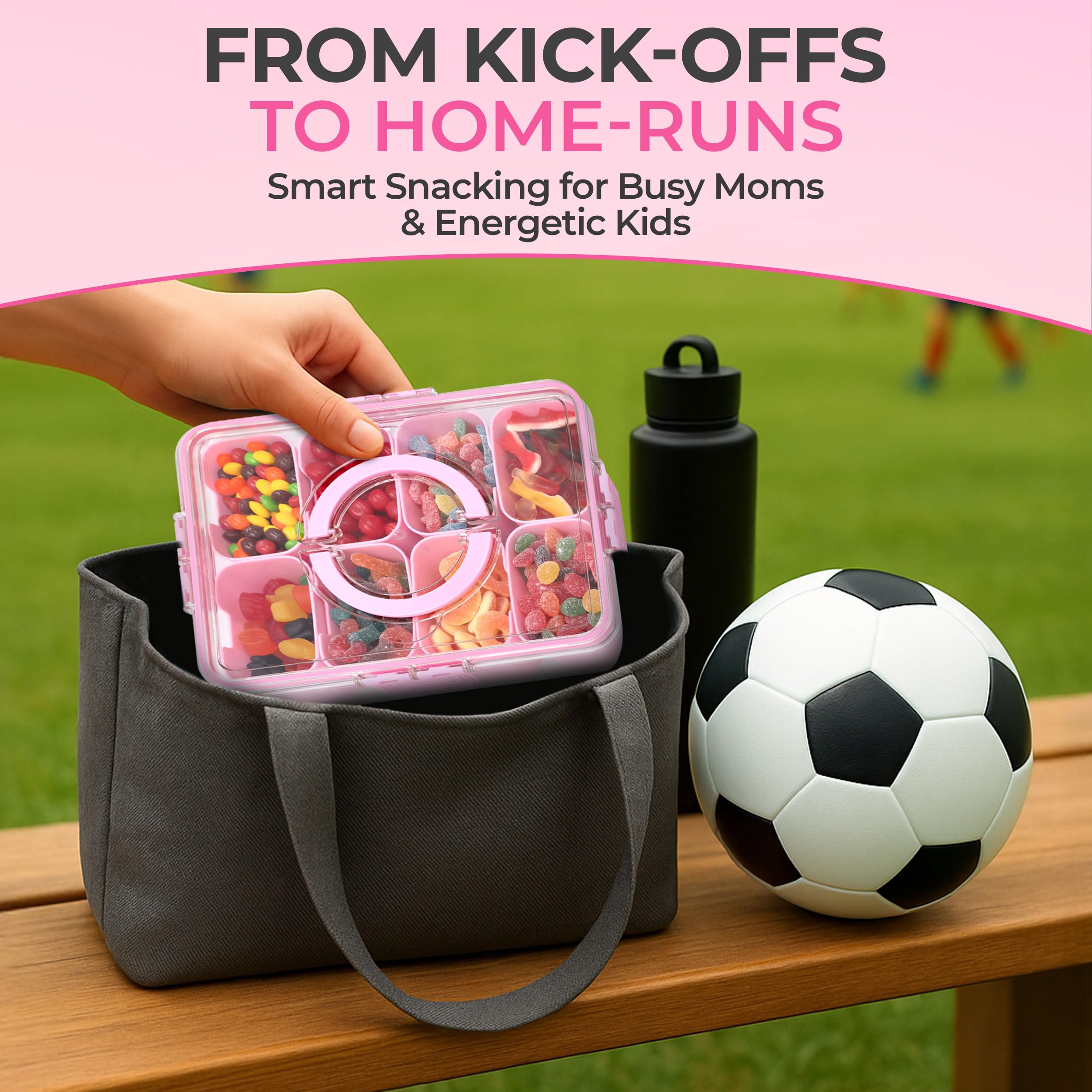 KEYVOZ Snackle Box To-go Charcuterie Box for quick tastings.
