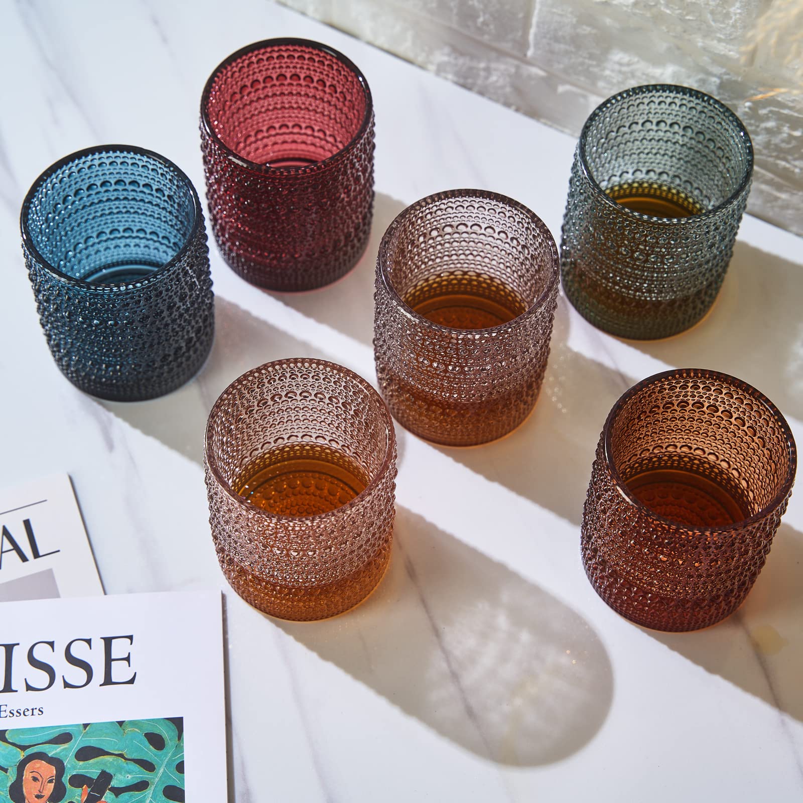 Khen gift-ready packaging for six glasses, ideal for gifting.