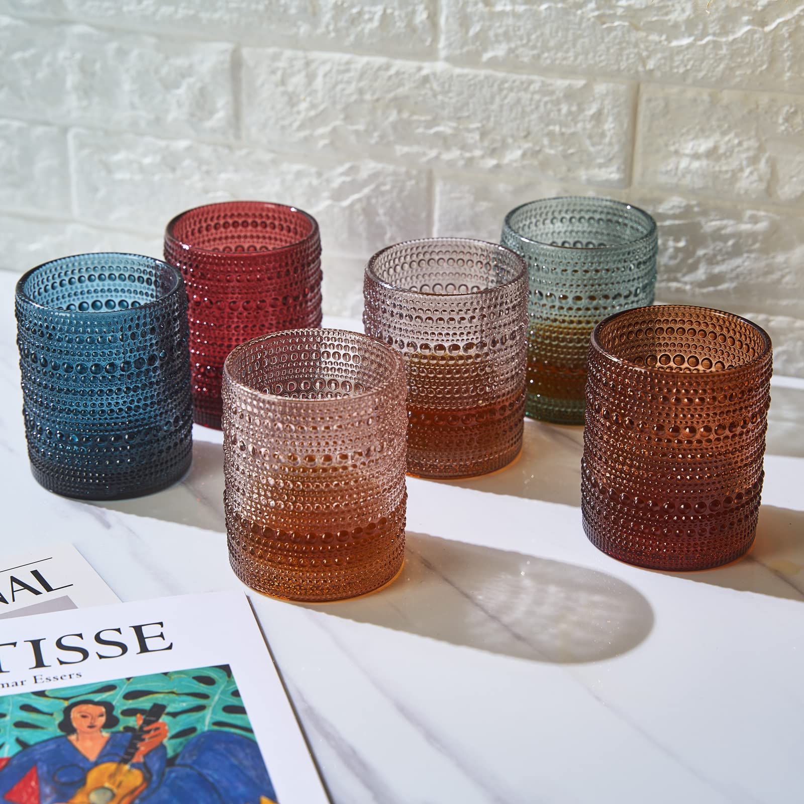 Khen water and whiskey glass silhouette ideal for everyday sipping.