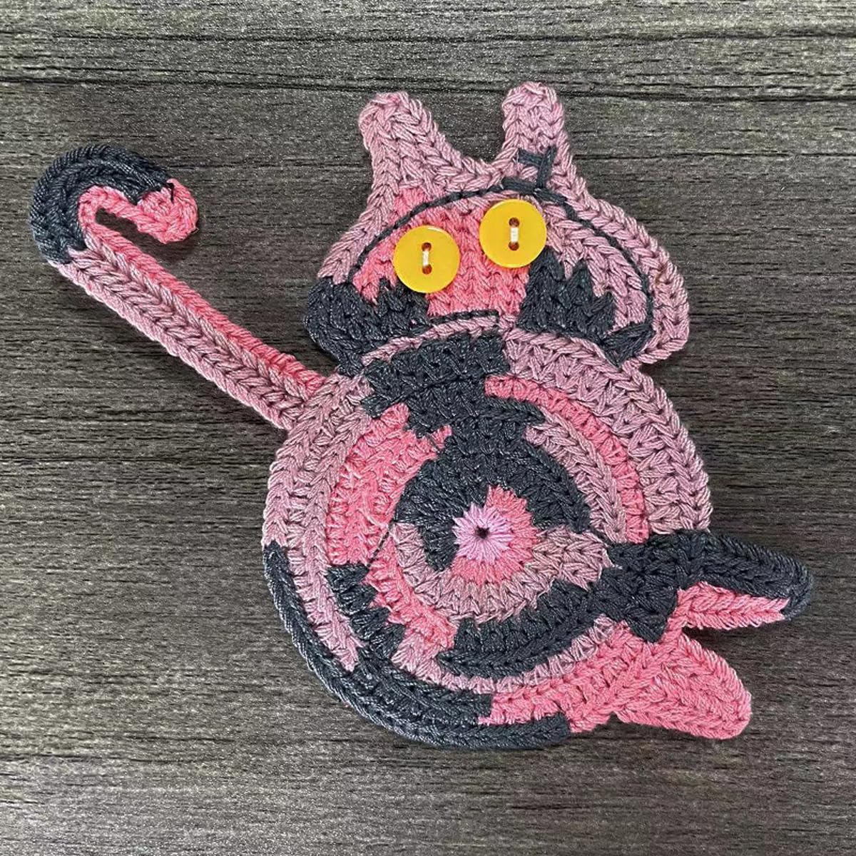 KHEXMNB cat coaster durable knitted material for daily use
