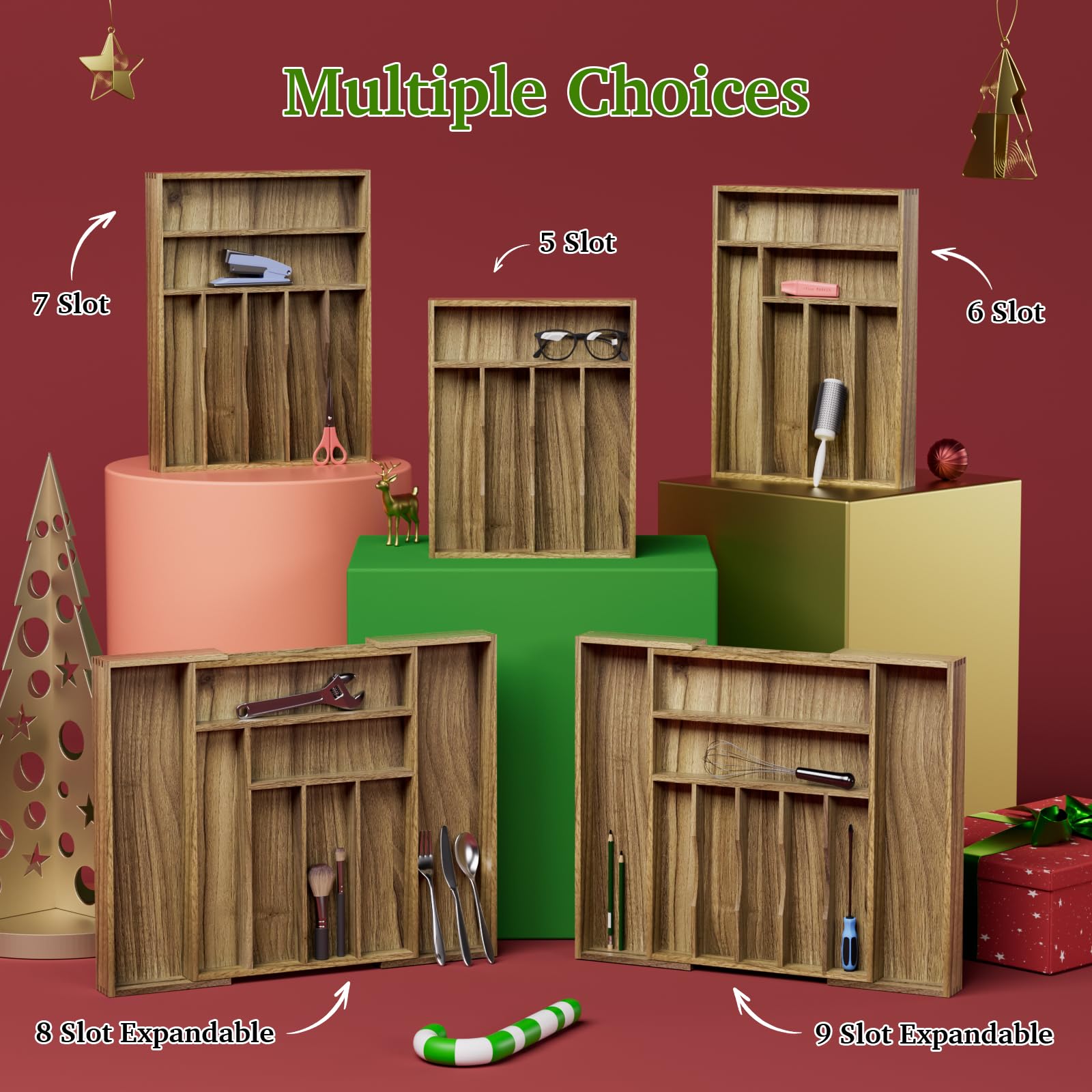 Kiasthome Drawer organizer makes a thoughtful gift for home cooks and design lovers.