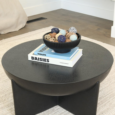 KIBAGA minimalist kitchen decor with the concrete fruit bowl