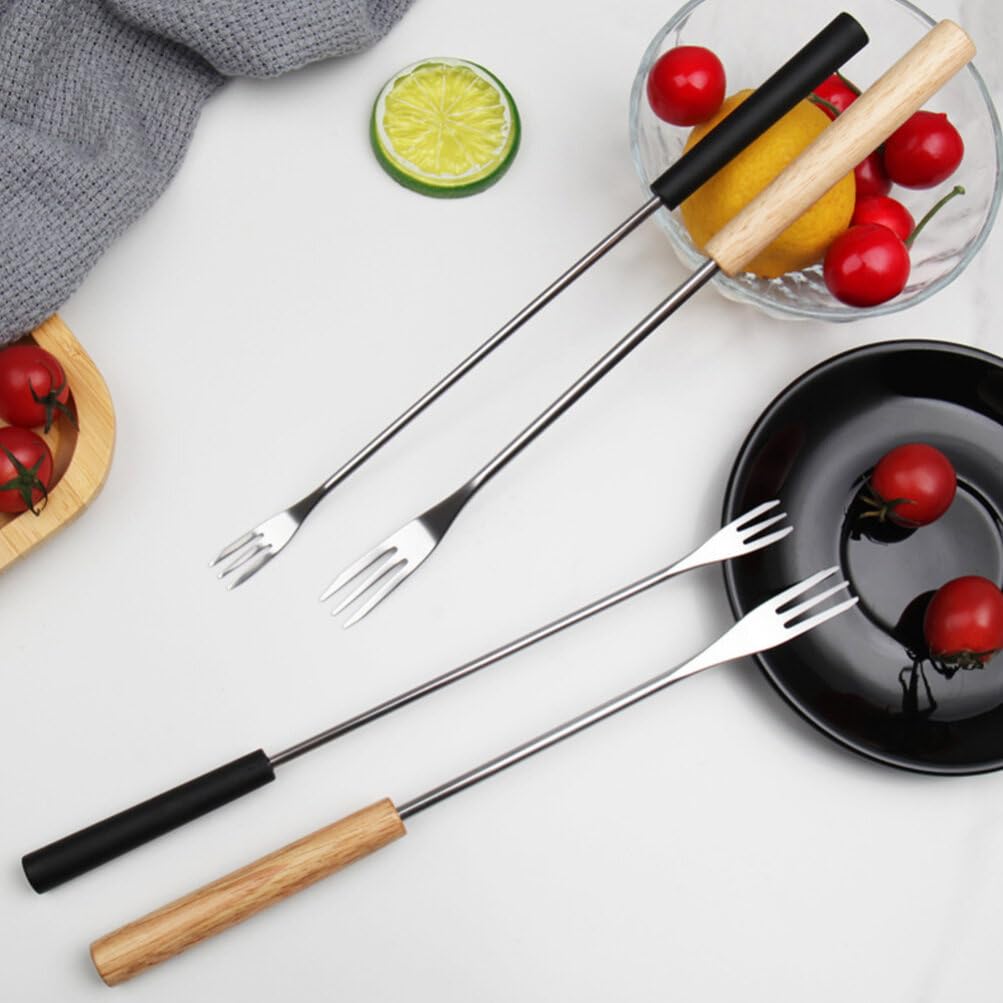 Kichvoe portable dessert fork set easy to carry anywhere.