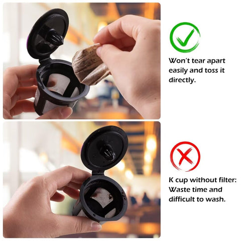 Kicovitifa compatibility with K-Cups shows broad brewer fit and easy brewing.