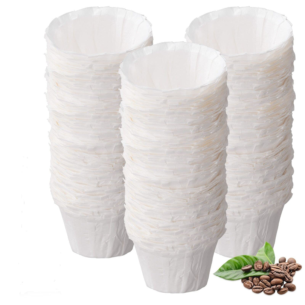 Kicovitifa disposable paper filter packaging, showcasing eco-friendly nature for daily coffee.