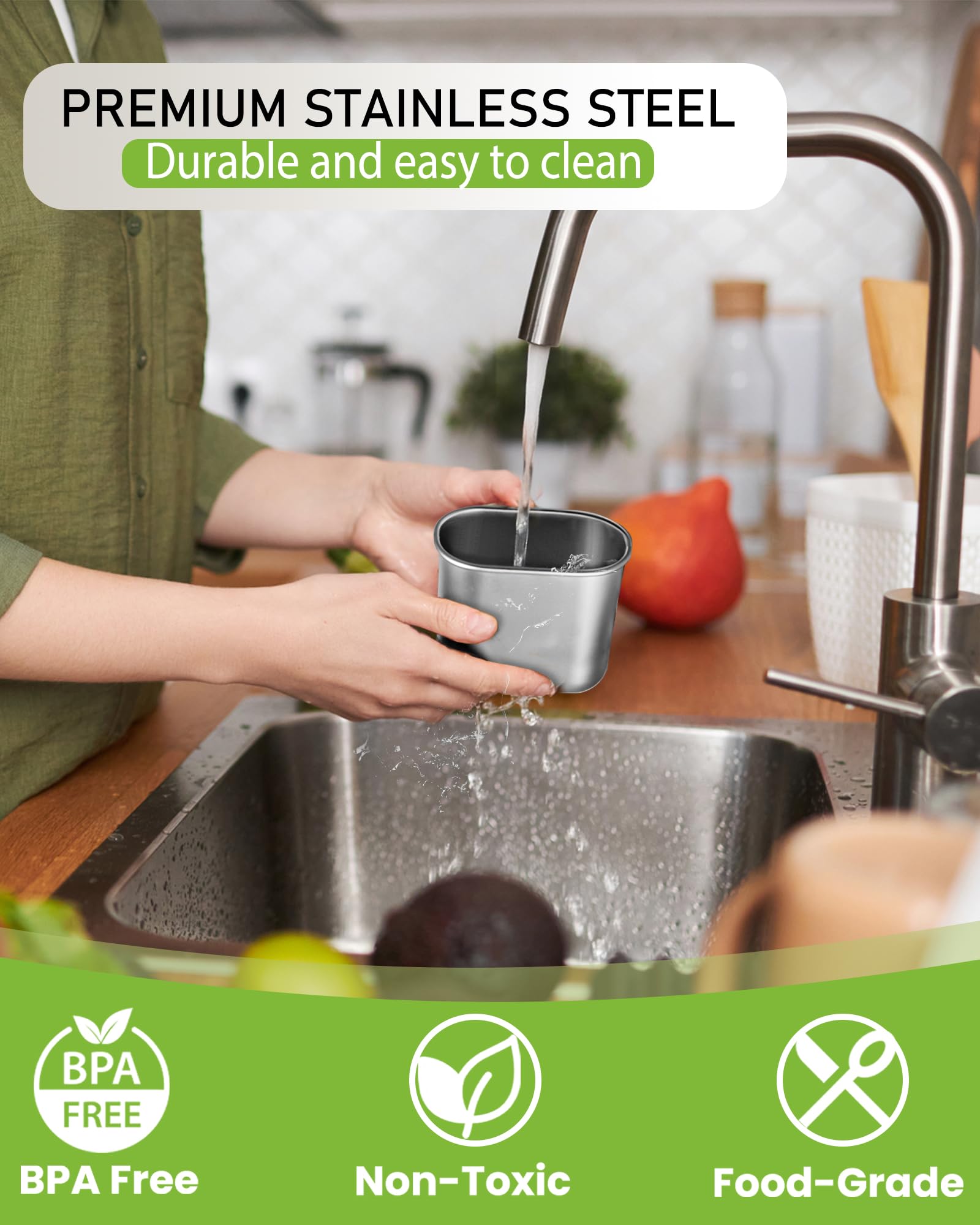kidinit Snackle Box non-slip handle ensures a comfortable grip
