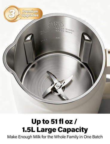 KIDISLE 51oz lid open to reveal easy-fill spout and clean design.