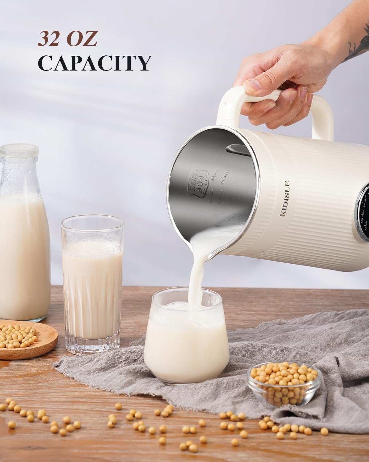 KIDISLE keep-warm delay-start feature view, keeps drinks ready on demand.