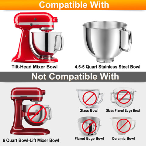 KIDOT cover hides attachments and keeps bowl clean during use.