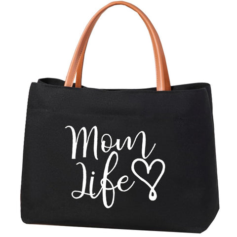Kifasyo Mom Mama Bag front view highlighting a roomy main space for daily essentials.