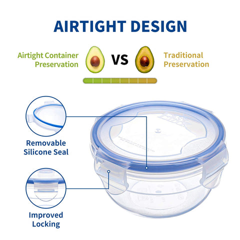 KIGI round bowls in a meal-prep setup, easy to portion and store