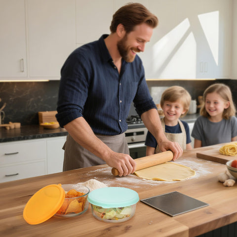 Kiicii stain-free silicone lid maintains clarity after repeated use.