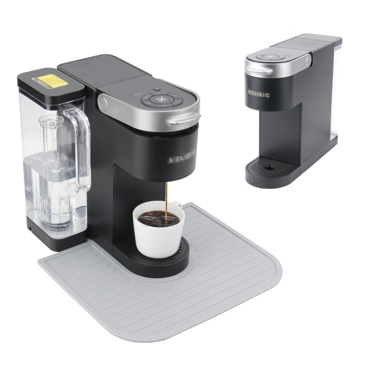 Kiicii silicone coffee mat for Keurig K-Supreme protects the counter from spills