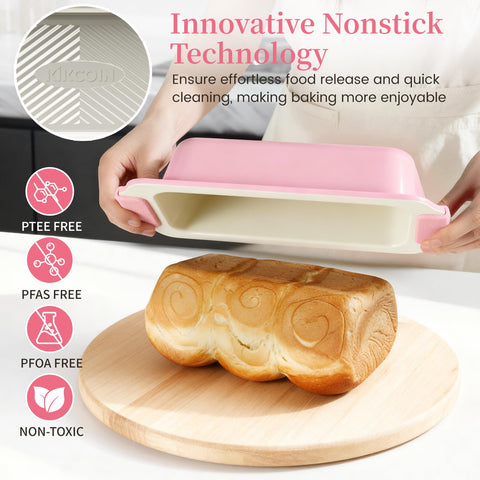 Kikcoin pan made from 0.6mm heavy-gauge steel for warp resistance