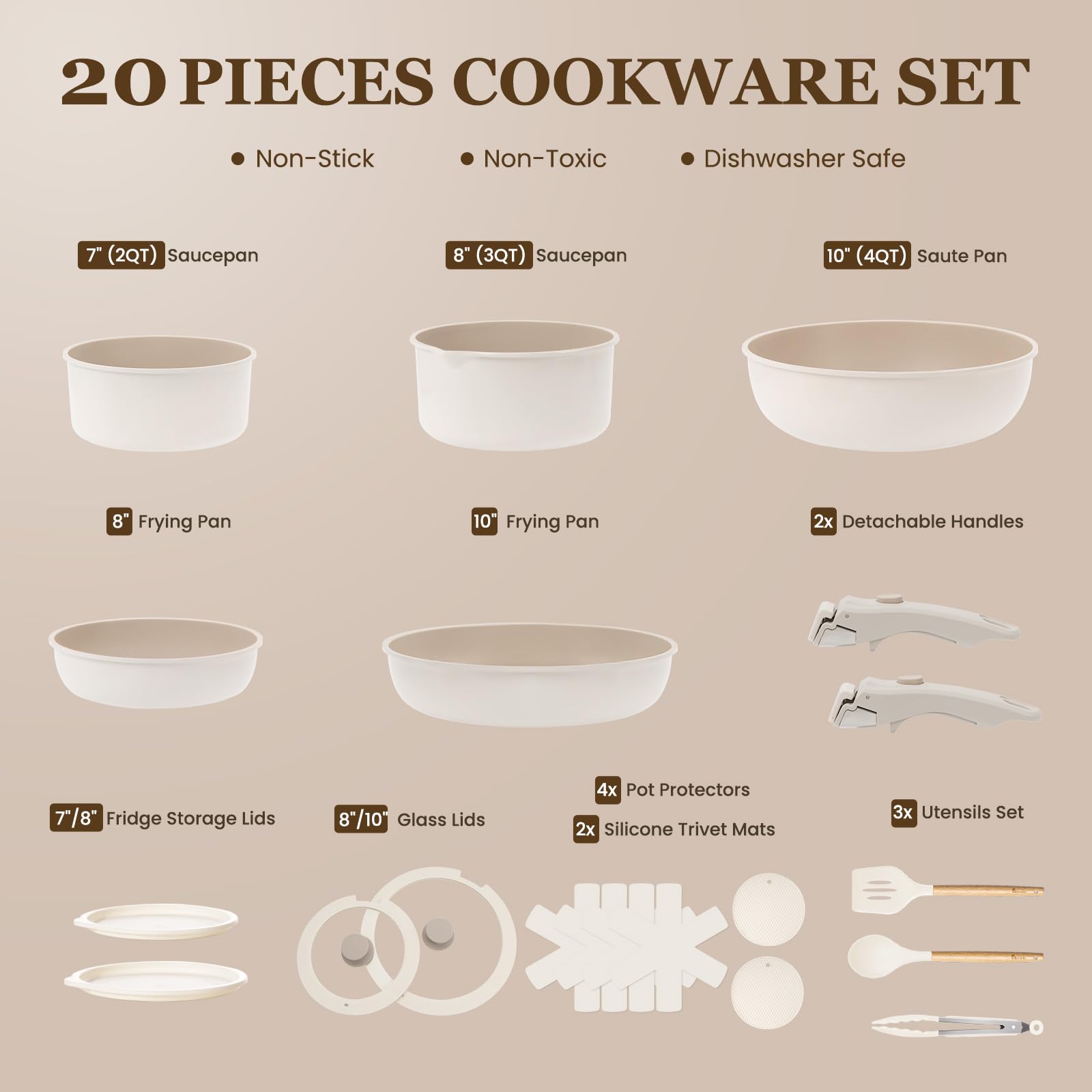 KIKCOIN glass lids with silicone rims for secure moisture control