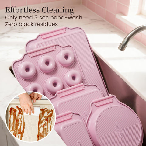 Kikcoin bakeware easy-care hand-wash for lasting non-stick